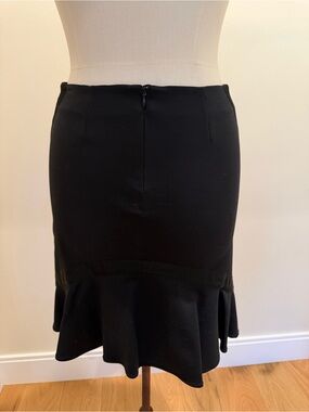 Emporio Armani Vintage Black Pencil Skirt